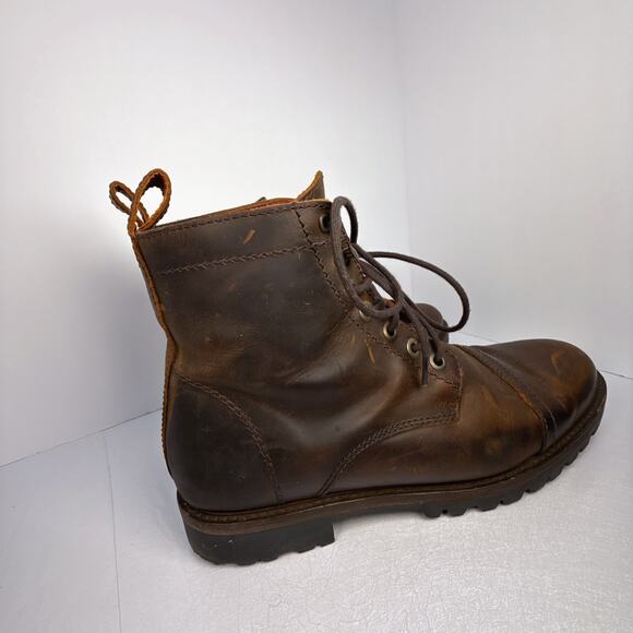 Patina Leather LaceUp Boots | 11.5 main image 8